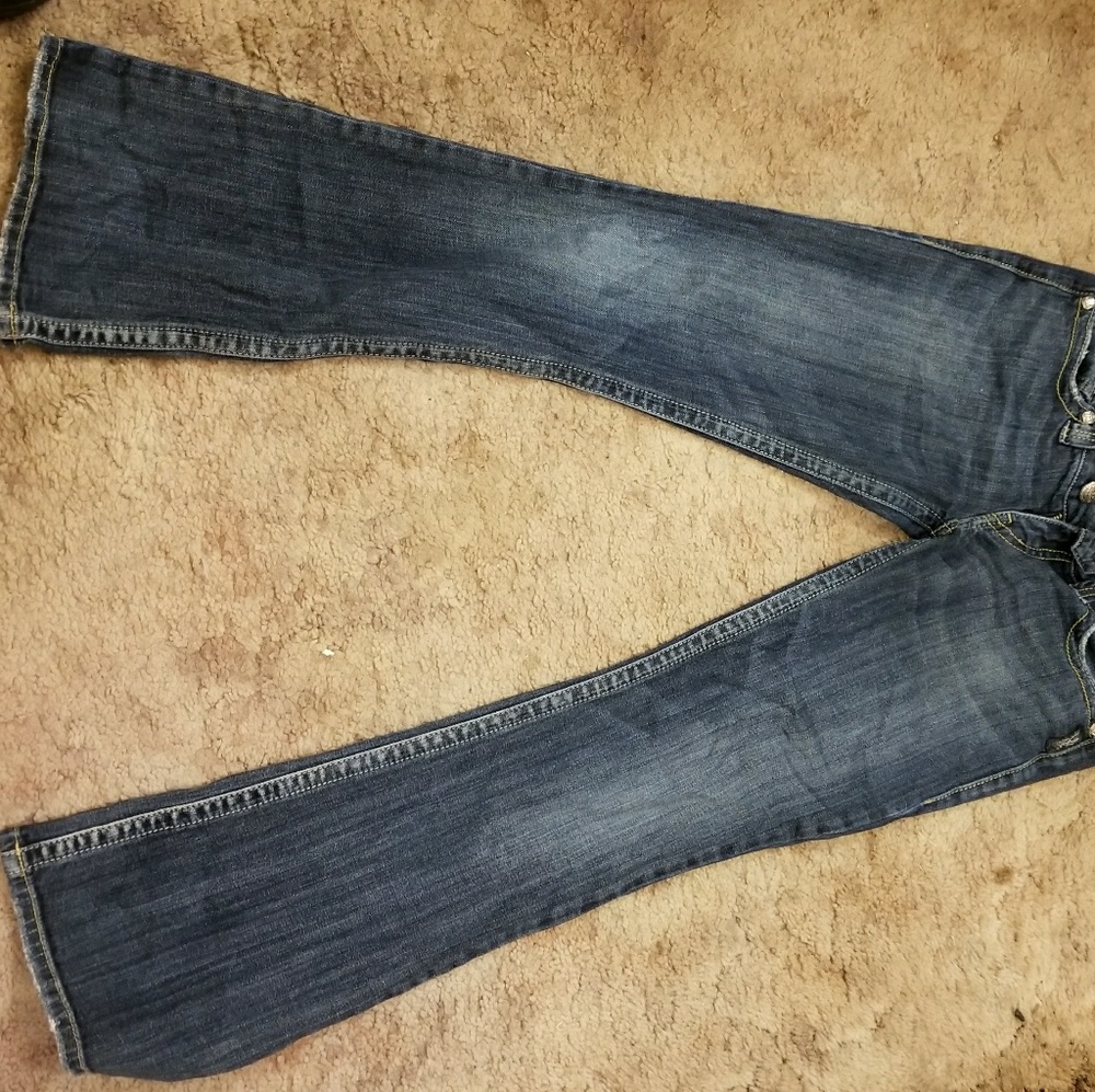 Silver jeans